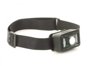 ČELOVKA X-HEAD 450 lm SILICONE USB (BIELA/ZELENÁ LED)