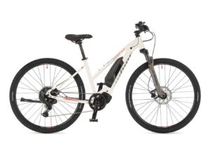 BICYKEL AUTHOR ESSENCE 2025 BIELA/STRIEBORNÁ/ČERVENÁ rockbike.sk