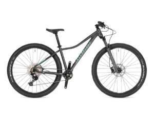 BICYKEL AUTHOR TRACTION ASL 2025 STRIEBORNÁ/ZELENÁ rockbike.sk