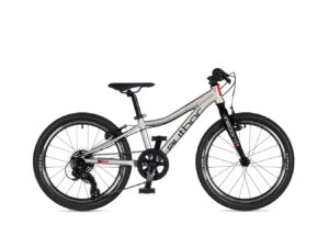 BICYKEL AUTHOR RECORD 20 2026 10" STRIEBORNÁ/ČIERNA rockbike.sk