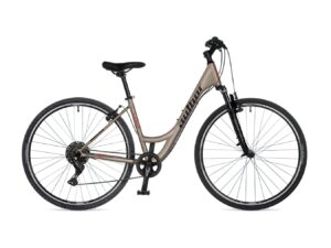 BICYKEL AUTHOR LINEA 2026 MATNÁ: TITÁNOVÁ/ČIERNA rockbike.sk